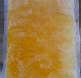 Frozen pineapple juice