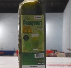 Frozen pennywort juice