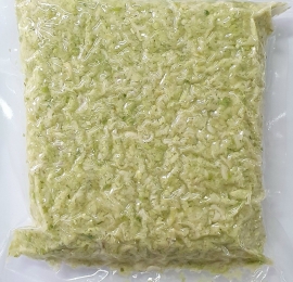 Frozen chopped lemongrass