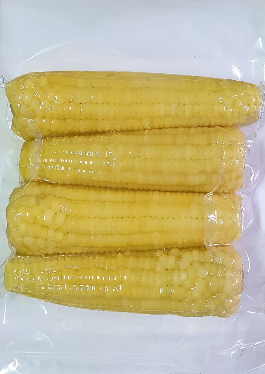Frozen sweet corn for export