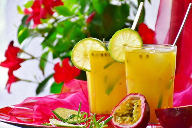 Passion fruit juice is good for skin health