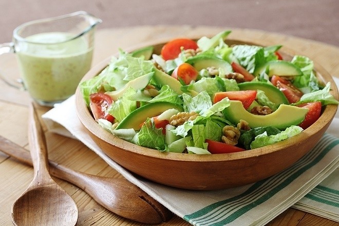 Salad bơ là một món ăn ngon và bổ dưỡng