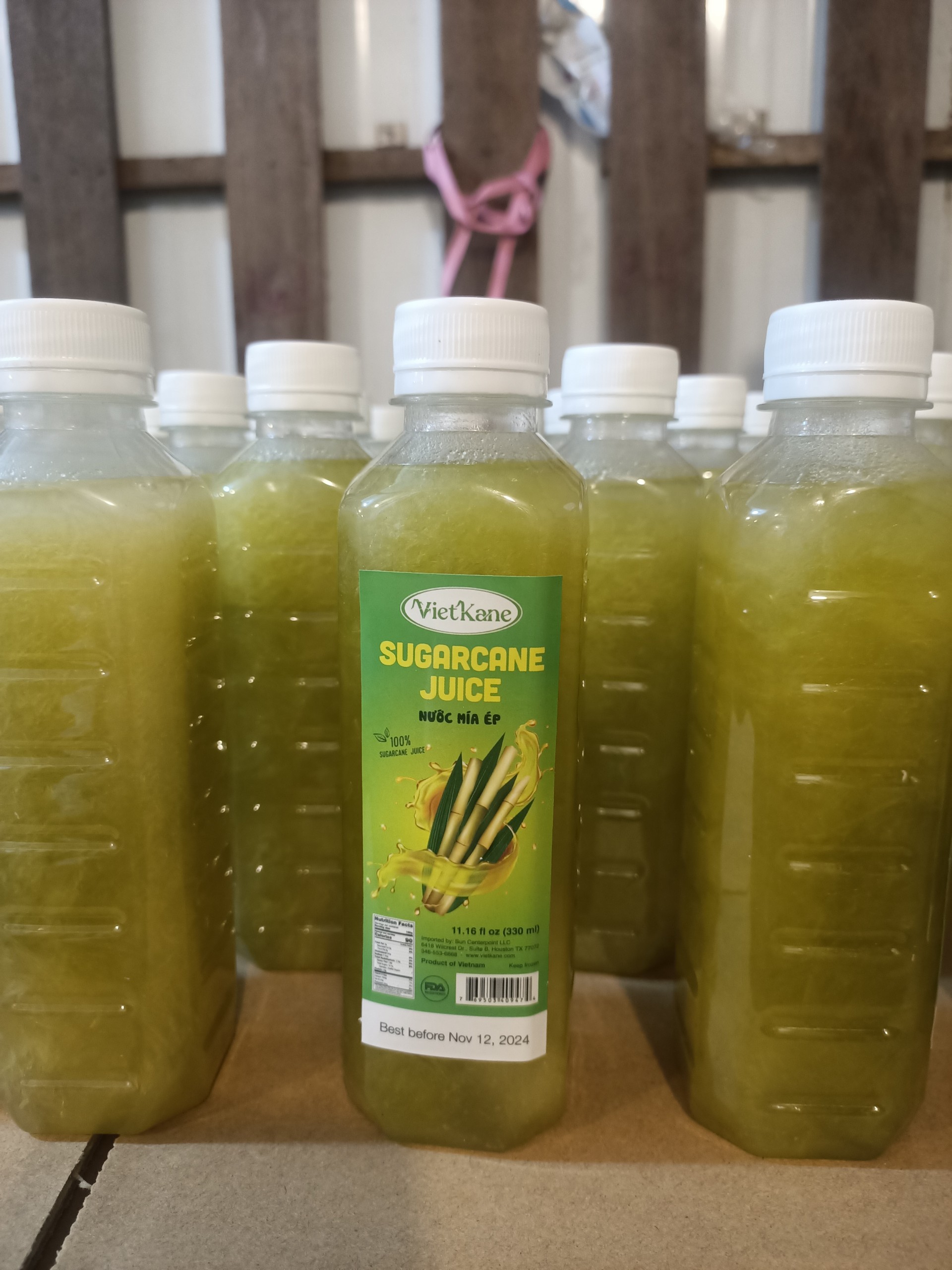 Tan Gia Thanh is a reputable unit supplying frozen prepared sugarcane juice for export in the South of Vietnam